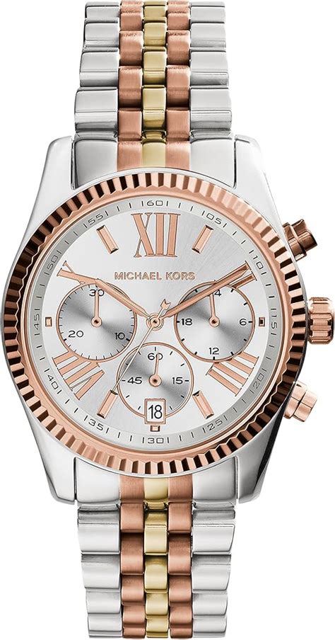 michael kors women's quartz watch with stainless steel strap